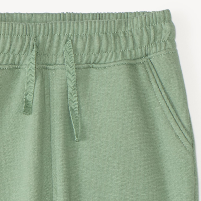 Pantalon de jogging fille en molleton uni 