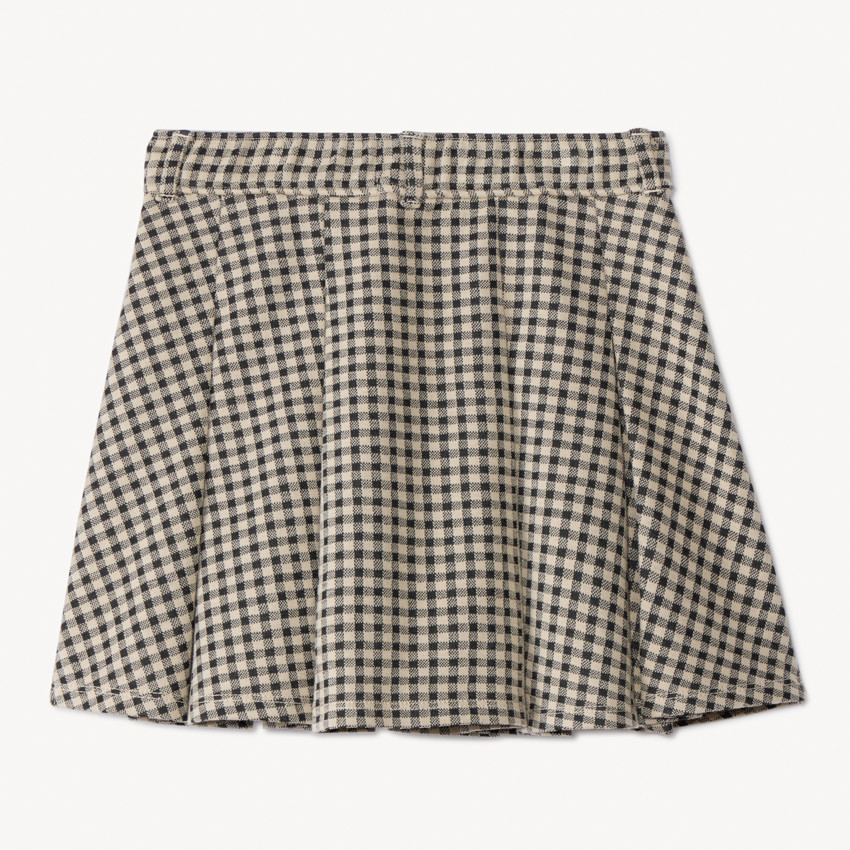 Jupe courte milano à carreaux vichy pour fille 