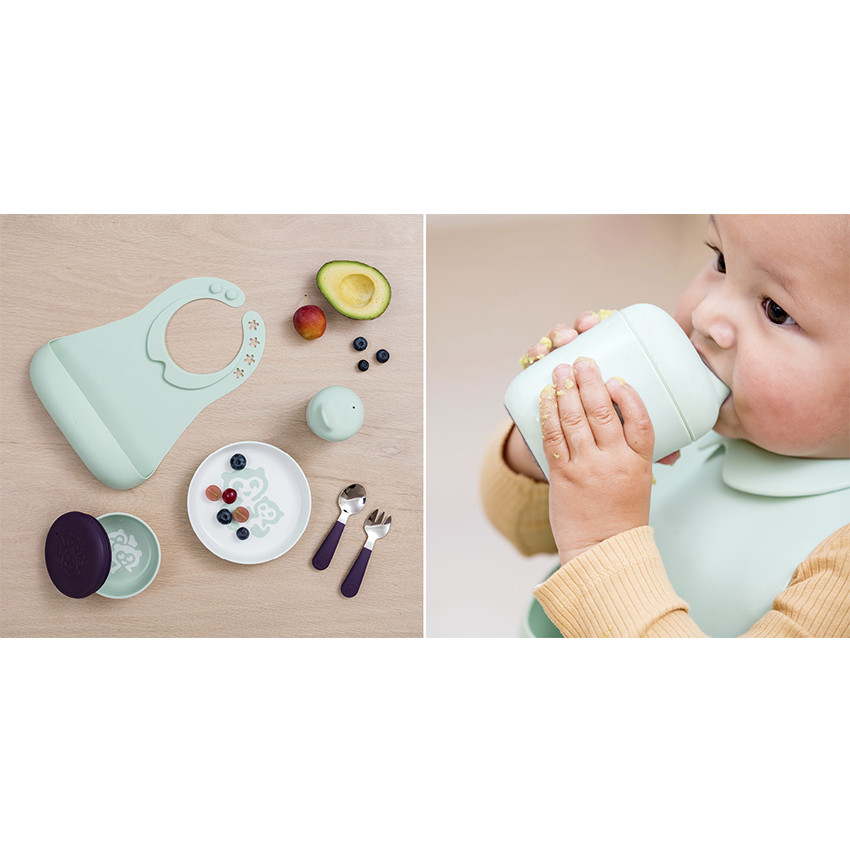 Set repas Munch Essentiels - Vert menthe 
