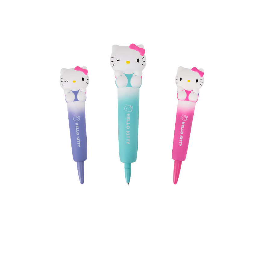 Stylo gel squishy Hello Kitty (modèle aléatoire) 
