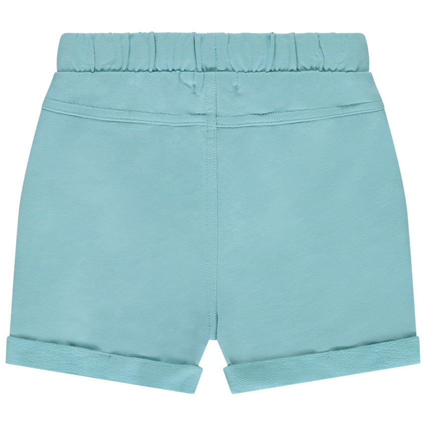 Bermuda en molleton uni pour bébé garçon 