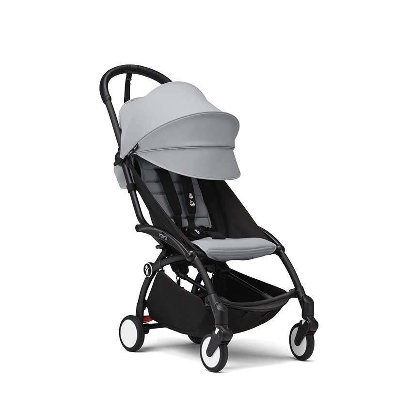 Poussette Stokke® YOYO³ à partir de 6 mois - cadre noir/stone 