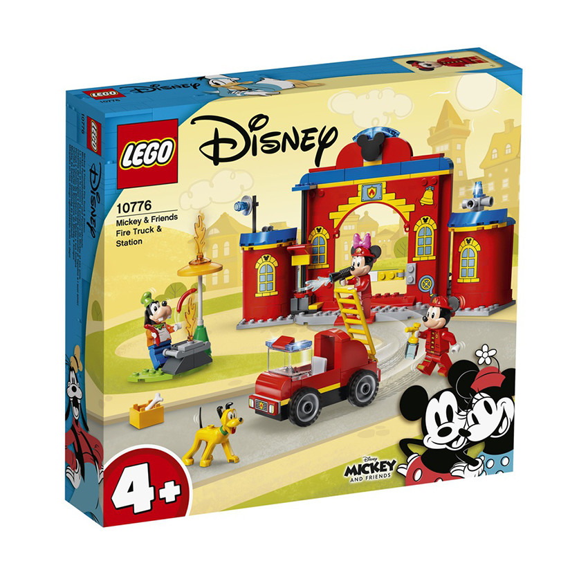 Caserne et Camion de Pompier de Mickey - Lego Disney 