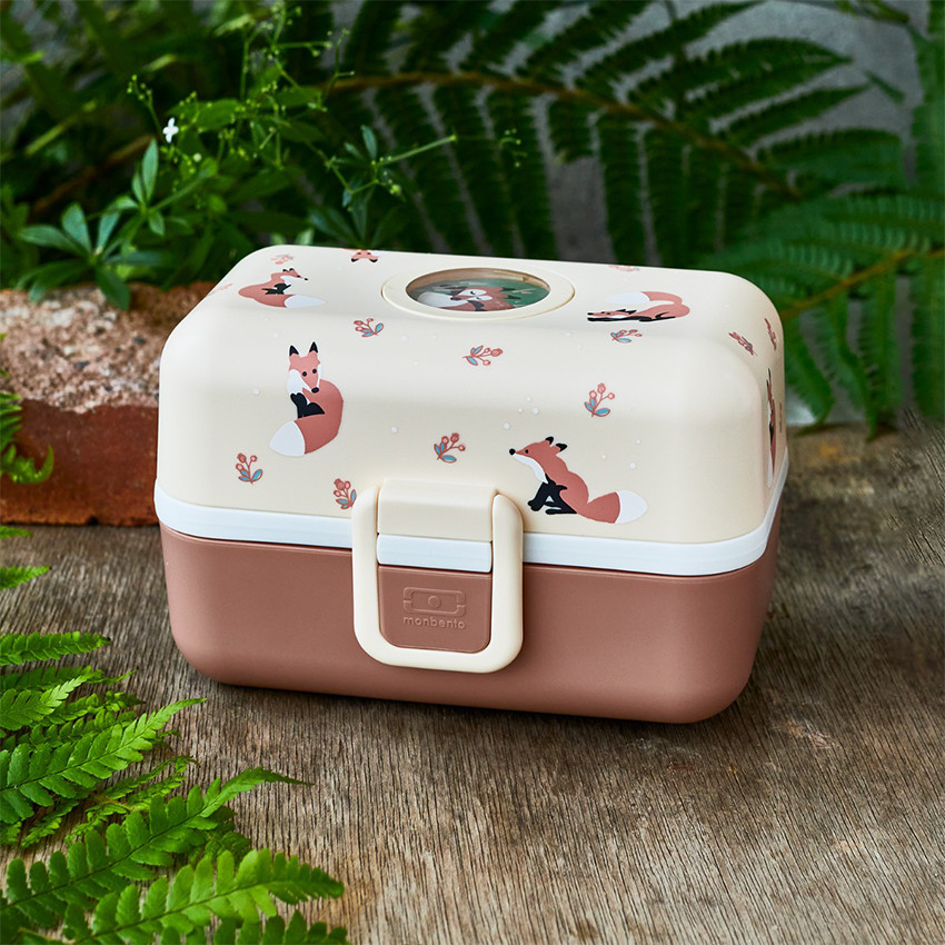 Lunchbox Tresor - Fox 800ml - Ecru (Monbento) - Image 4