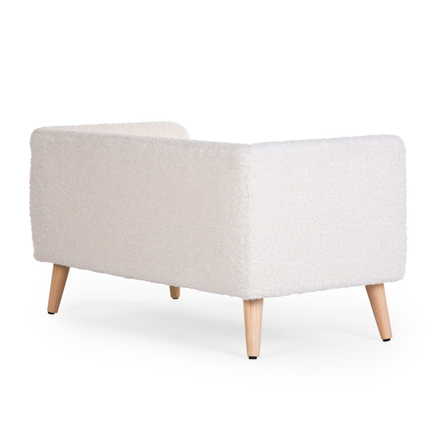 Banc pour enfant Teddy blanc 