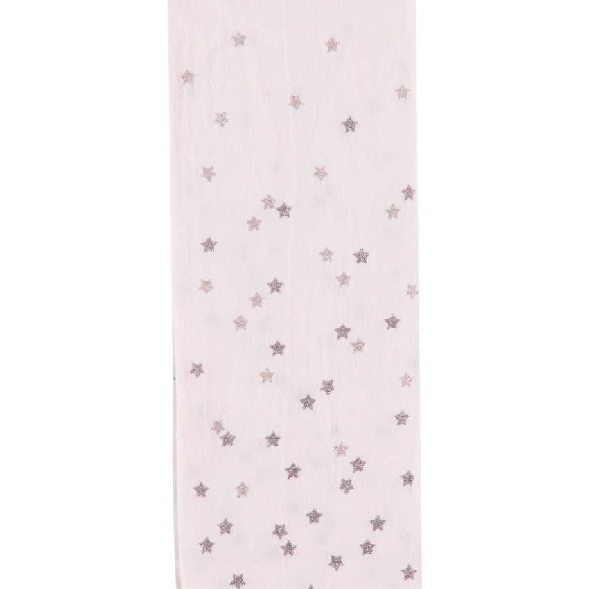 Collant fin à étoiles pailletées all-over 