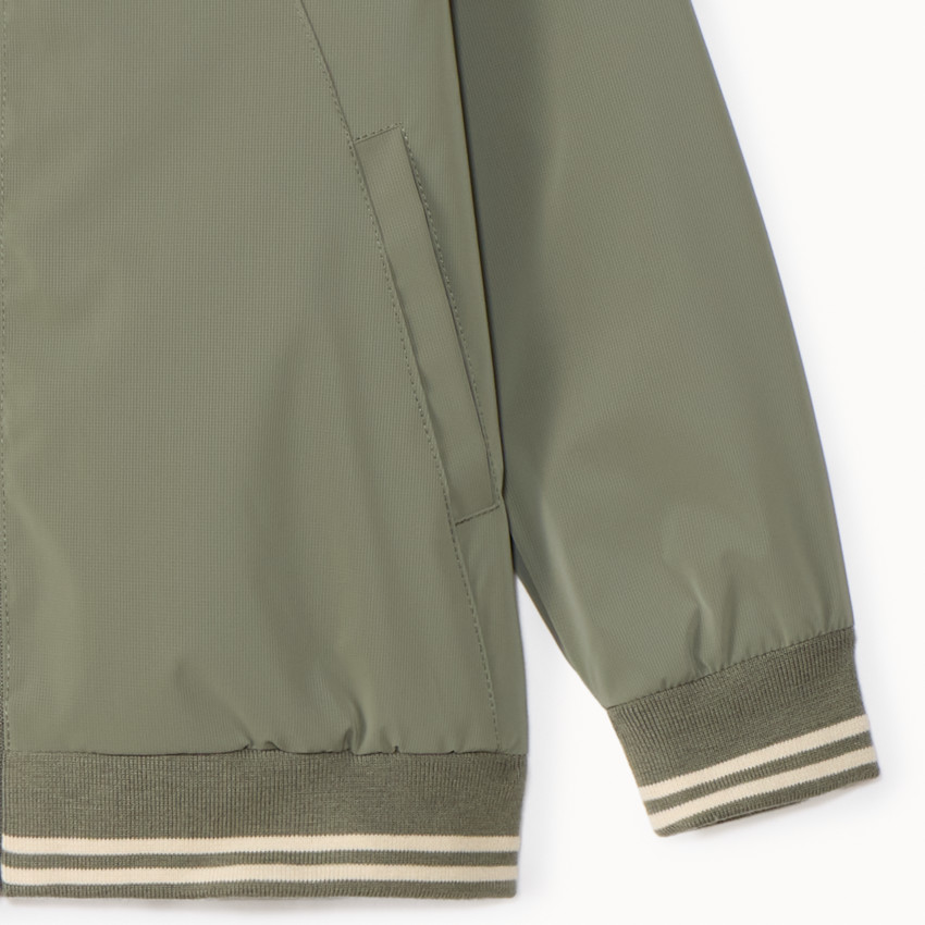 Coupe-vent en ribstop uni pour garçon 