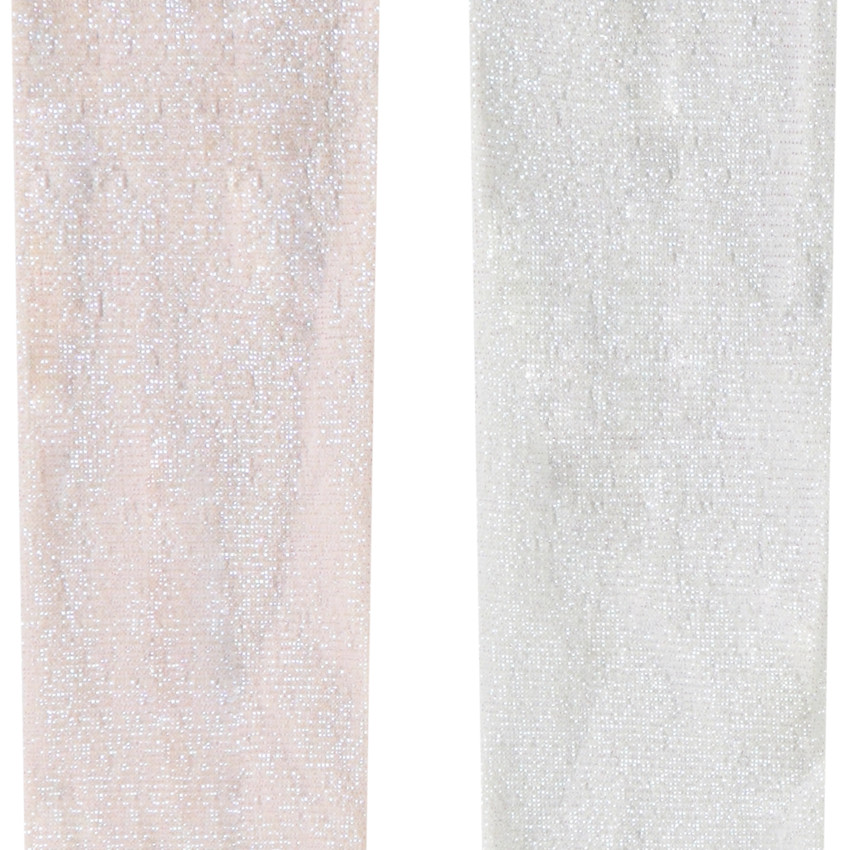 Lot de 2 collants fins effet irisé pour bébé fille 