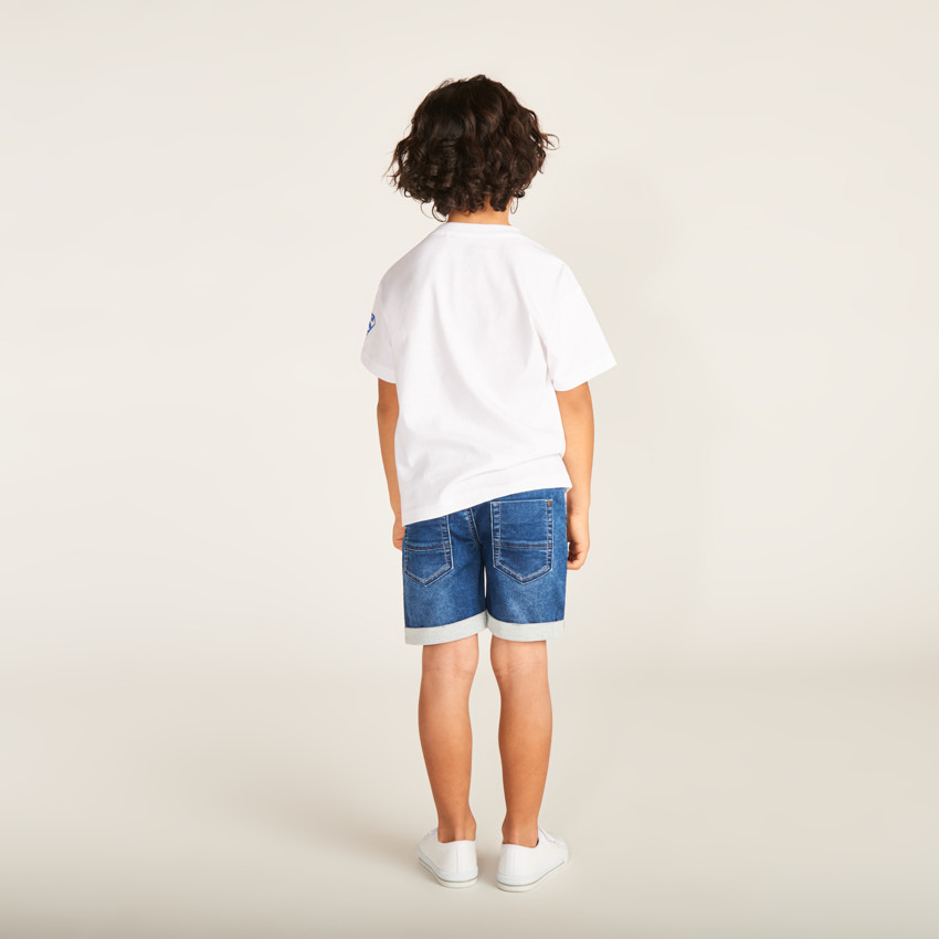 T-shirt manches courtes print Superman Warner pour garçon 