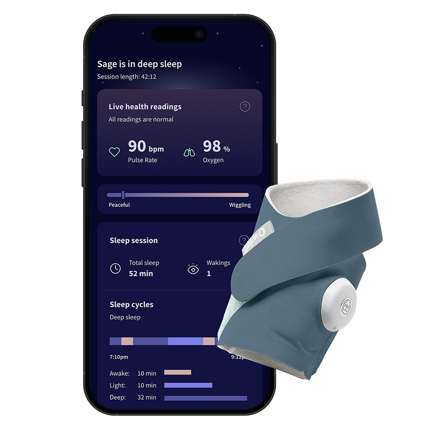 Pack Babyphone video + Dream Sock Bedtime Blue 