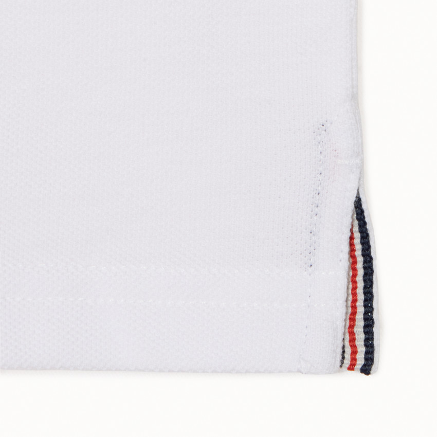 Polo manches courtes uni coton pour garçon 