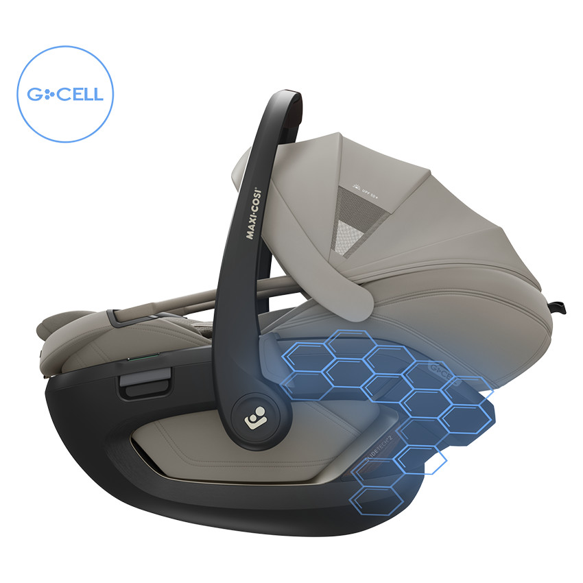 Siège-auto bébé Coral Slide Pro i-Size Sapphire Sand 