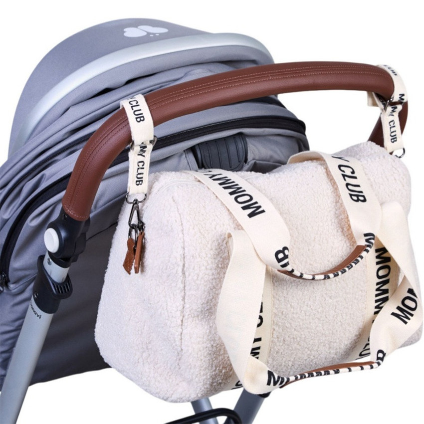 Sac à langer Mommy Club Signature Teddy Off-White 