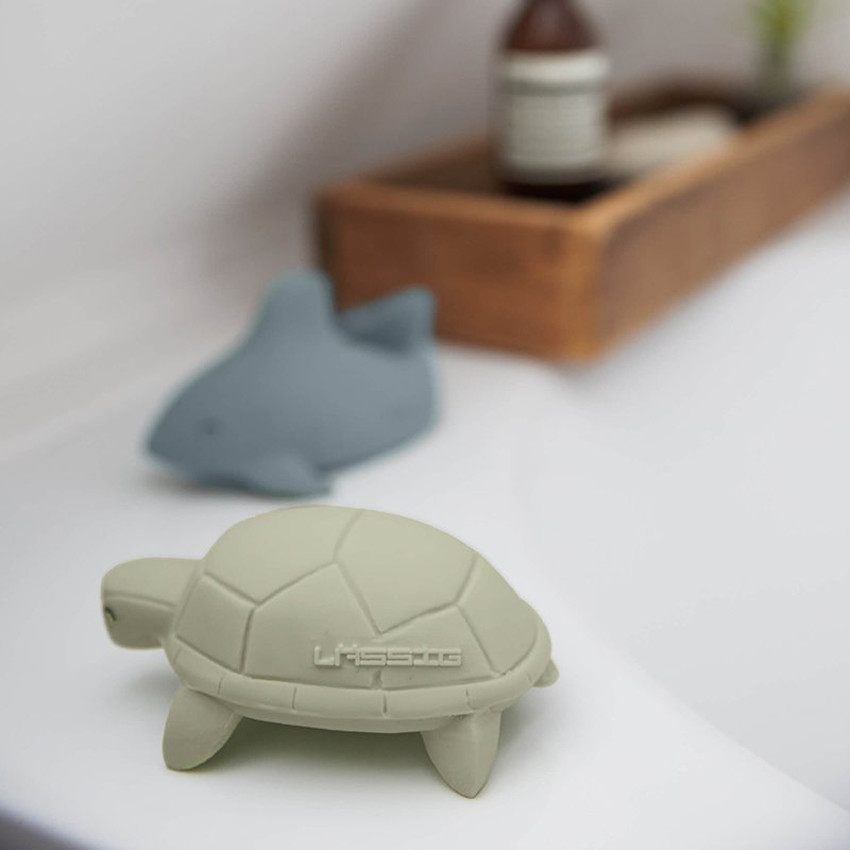 Tortue en caoutchouc naturel 