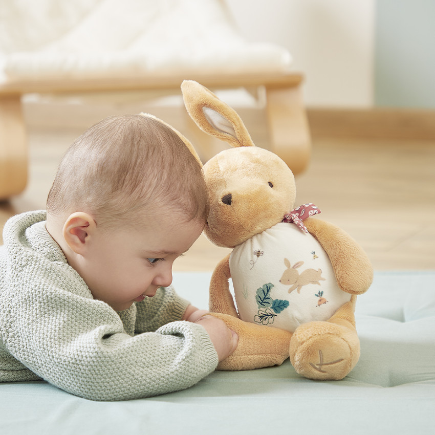 Petite peluche sonore Lapin  