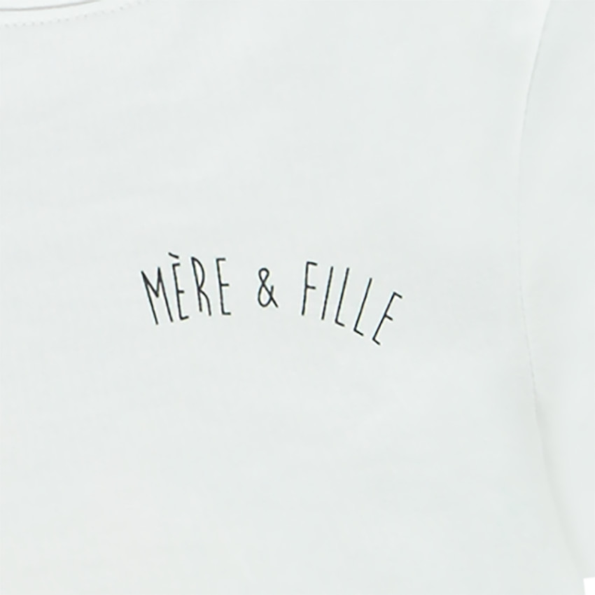 T-shirt manches courtes print Mère & Fille pour fille 