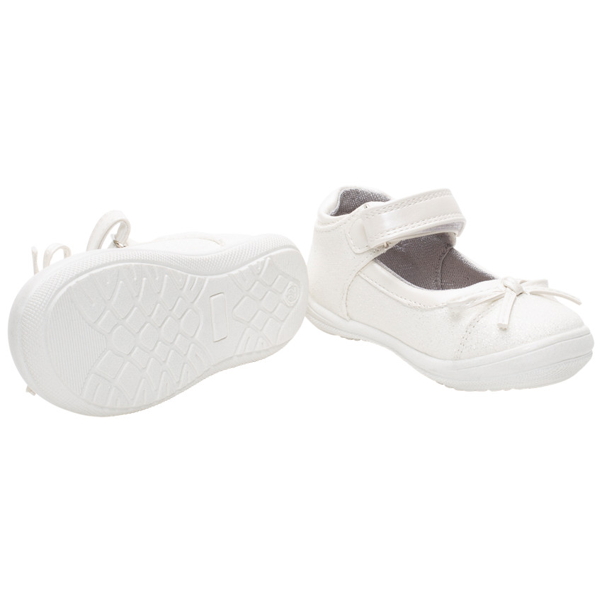 Babies à paillettes et petit noeud 