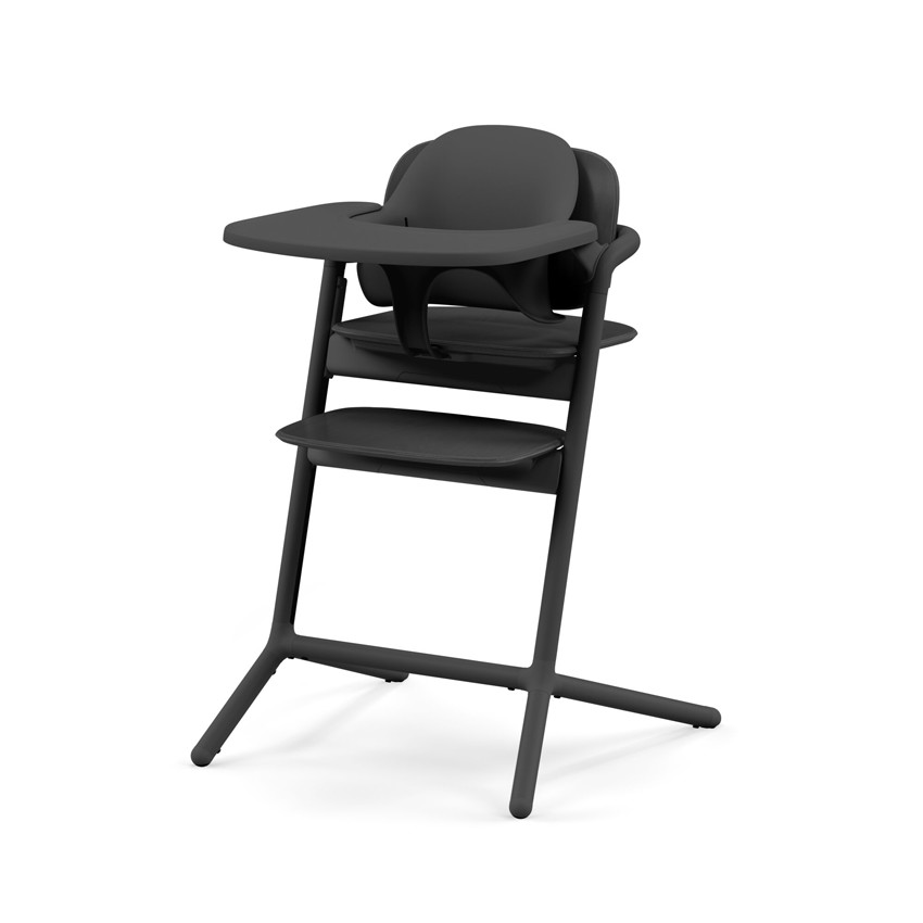 Chaise haute évolutive Lemo 4 en 1 Stunning Black 
