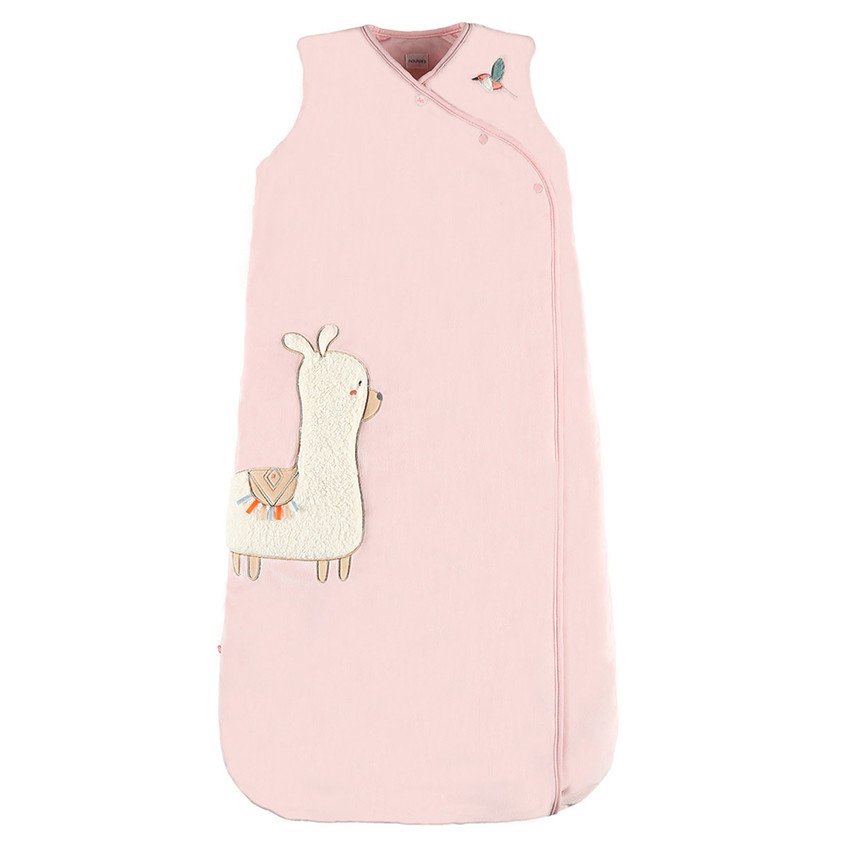Gigoteuse Veloudoux 90/110cm rose - Moris&Sacha 