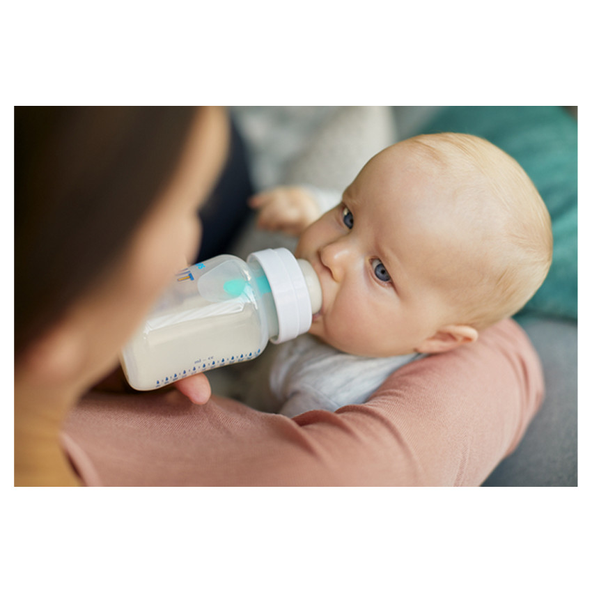Kit biberons nouveau-né anti-colique avec valve Airfree 