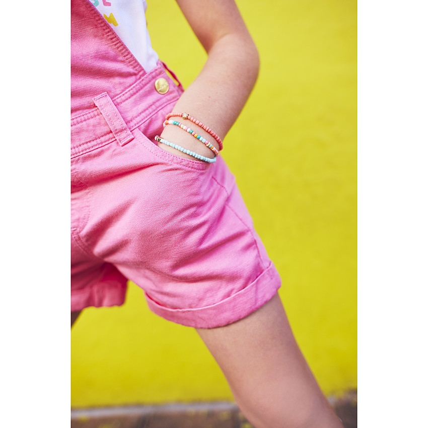 Lot de 3 bracelets en perles pour fille 