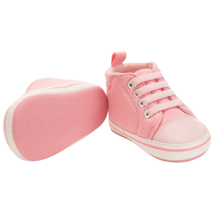 Baskets montantes souples print Lovely pour bébé fille 