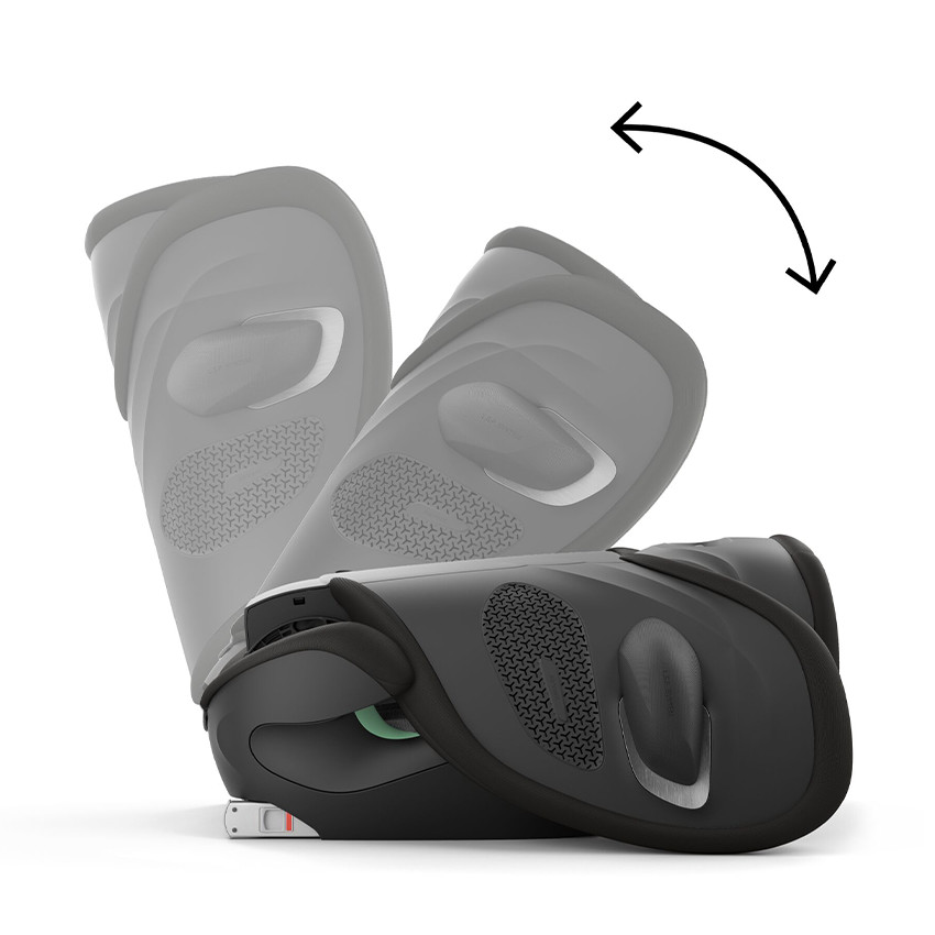 Siège-auto pliable Solution G2 i-Fix Plus moon black 