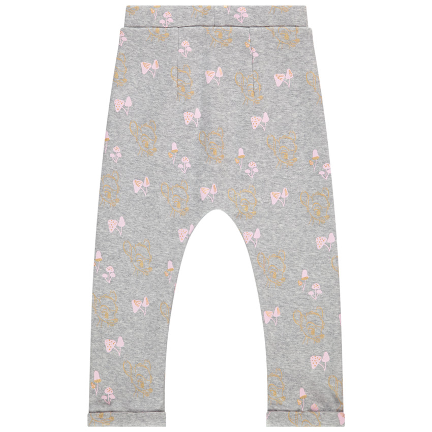 Pantalon de jogging en fleece print Bambi Disney pour bébé fille  