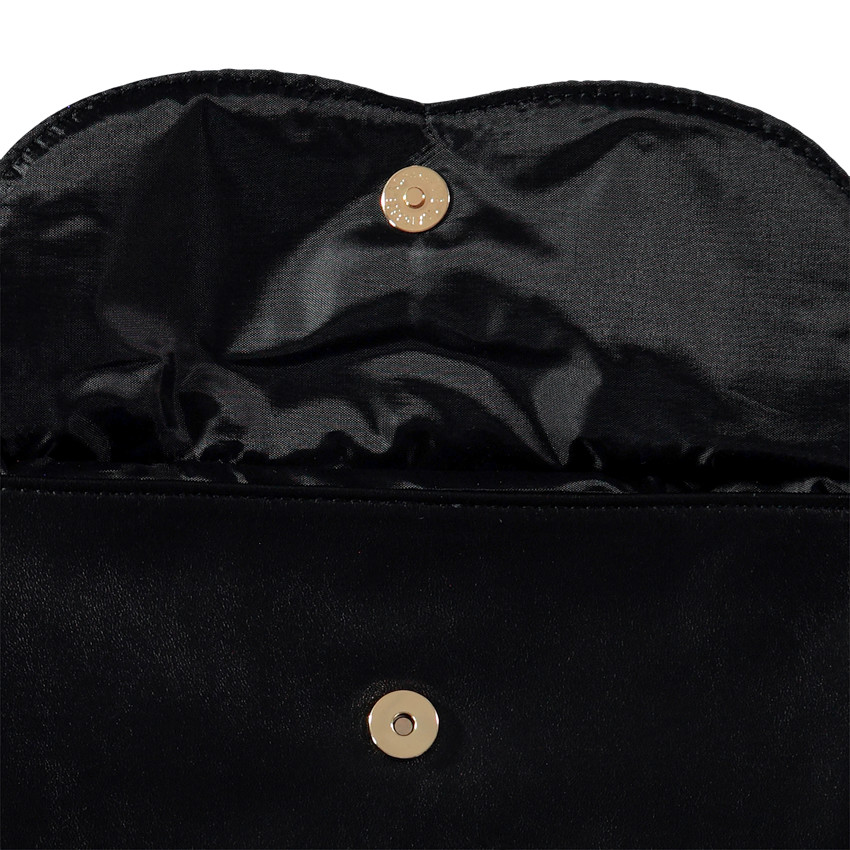 Sac bandoulière forme chat avec broderies 