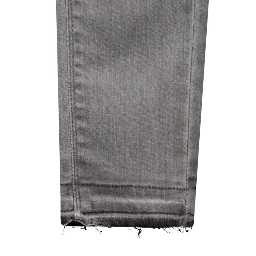 Jean slim à rivets effet délavé pour fille 
