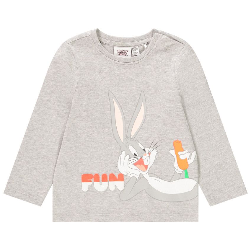 T-shirt manches longues Bugs Bunny pour bébé garçon 