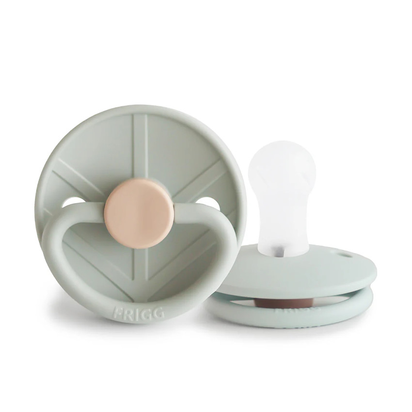 Sucette en silicone Little Viking T2 &#34;Holger&#34; sage