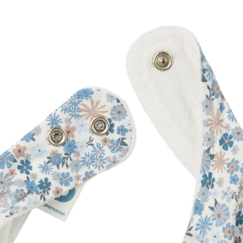 Lot de 2 bavoirs bandana Tiny Flowers 