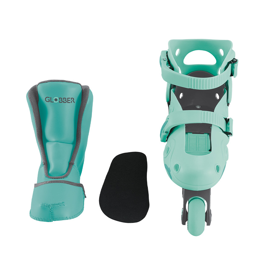 Patins à roulettes évolutifs Learning 2 en 1 S-M/30-33 vert menthe 