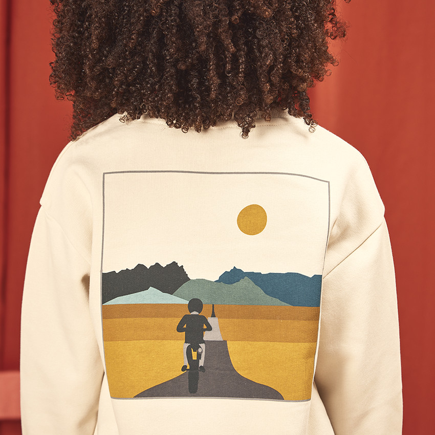 Sweat oversize My Landscape pour garçon 