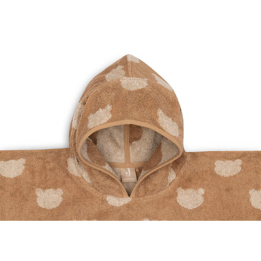 Ponho de bain éponge Jaquard réversible Teddy Bear 