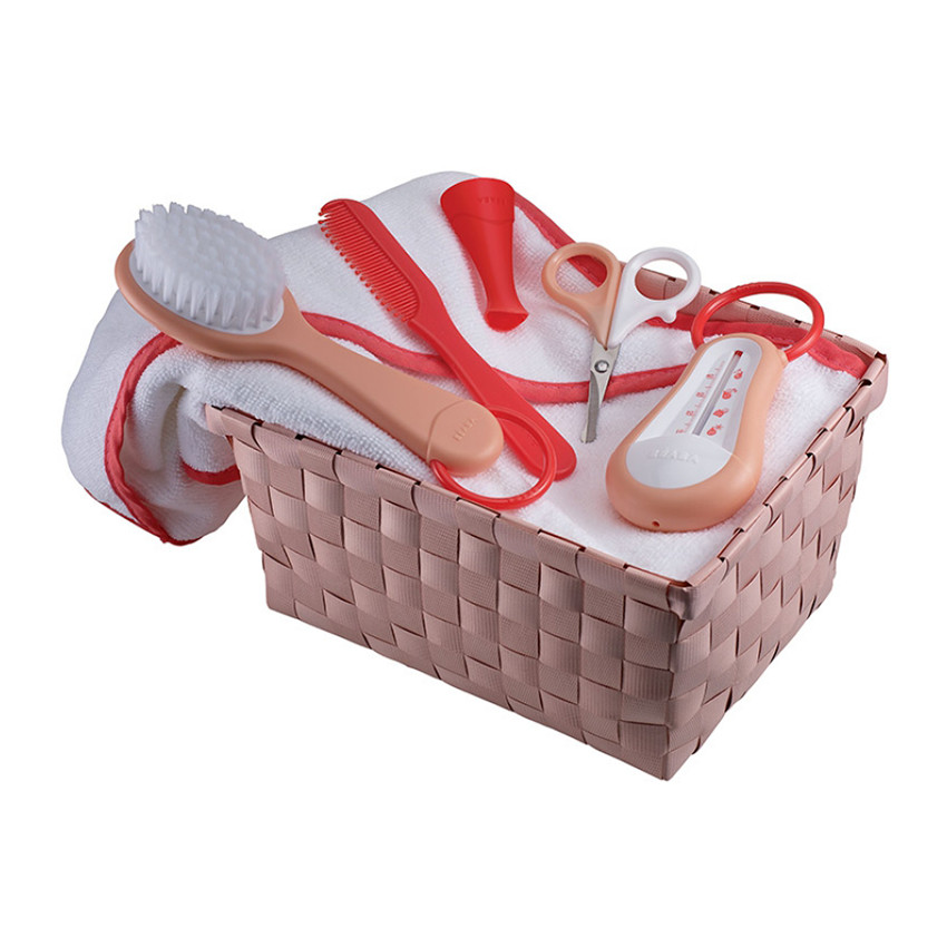 Corbeille de toilette - Corail 