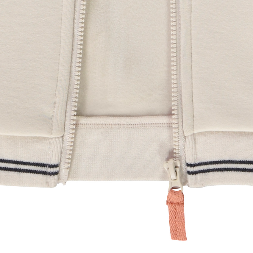 Gilet à capuche en molleton print fantaisie pour bébé garçon 