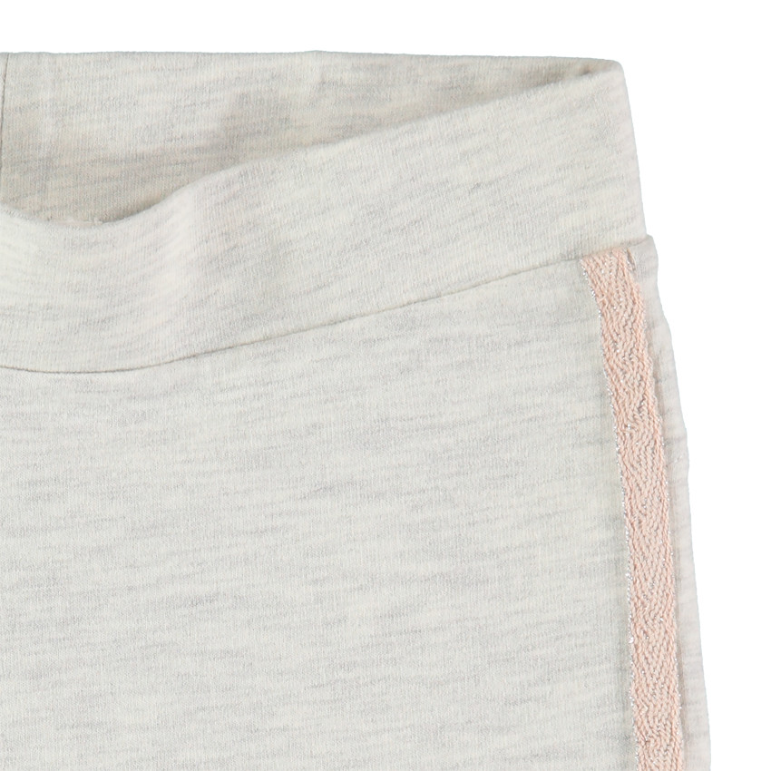 Jogging en molleton print personnage et sequins 