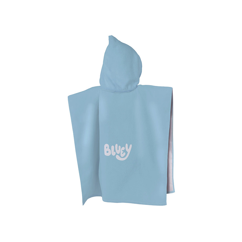 Poncho de bain imprimé Bluey 60 x 120 cm 