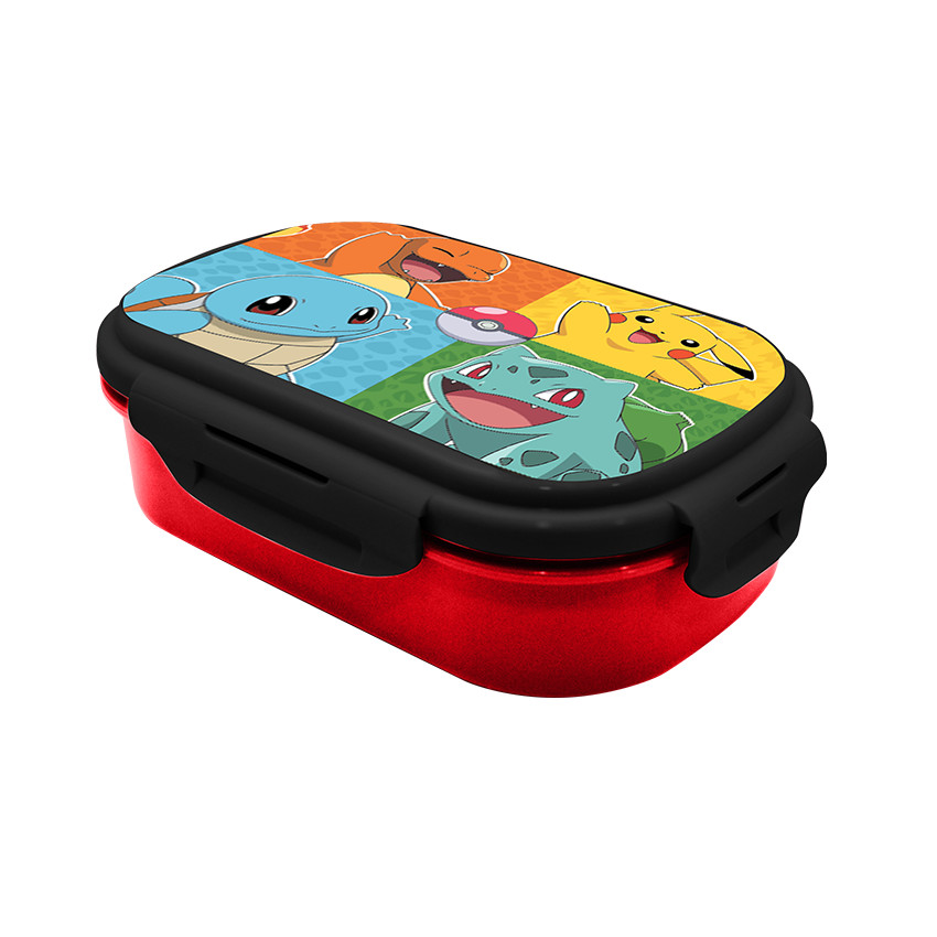 Lunchbox compartimentée avec couvert Pokémon 