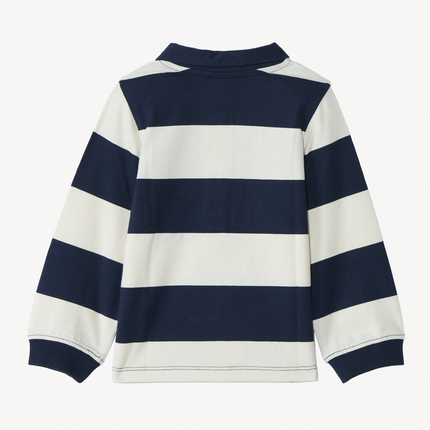 Polo manches longues rayé Batman Warner pour bébé garçon 