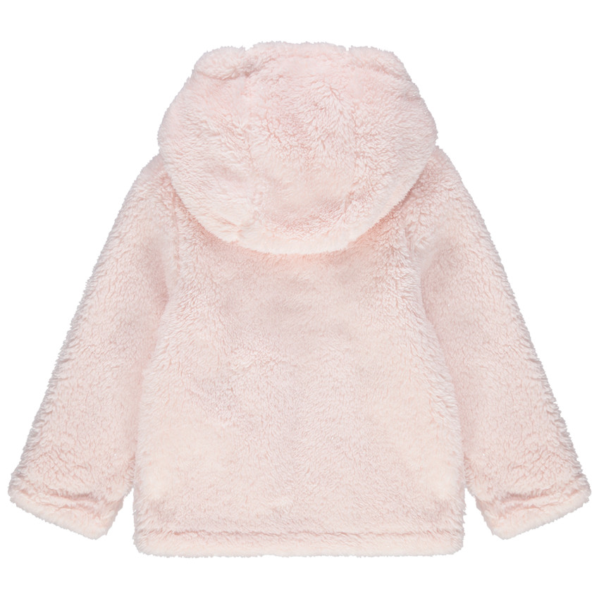 Gilet à capuche en sherpa 