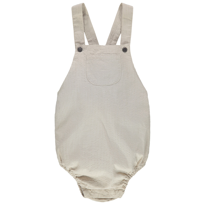 Salopette courte style bloomer à poche 