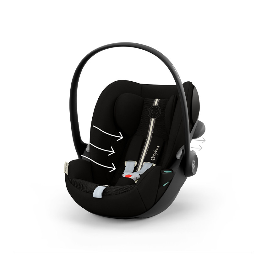 Siège auto I-Size Cloud G3 - Moon Black (Plus) 