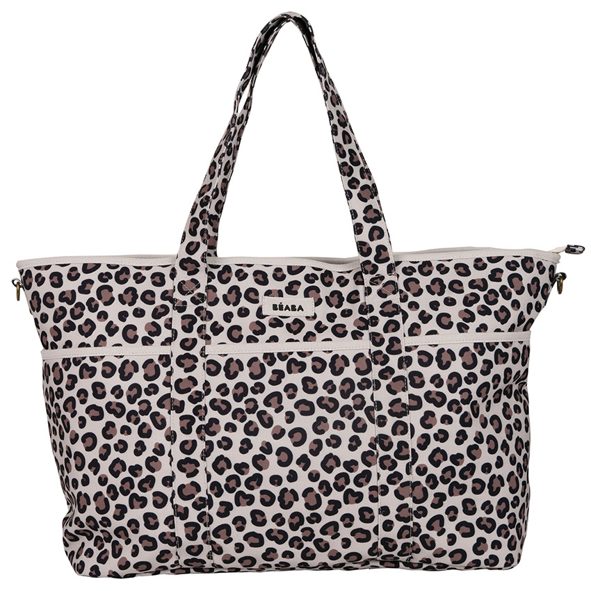 Sac à langer Madrid XXL - Léopard Clay 