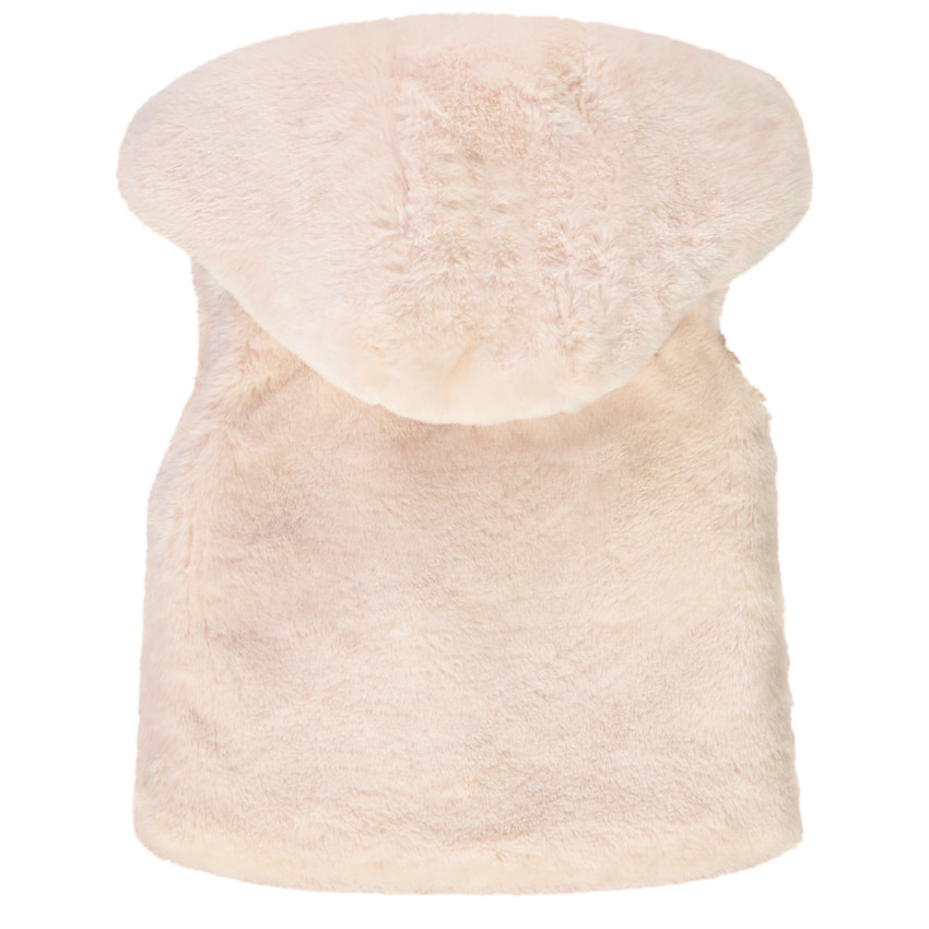 Gilet Molletonné Sans Manches à Capuche Pour Bébé - Motifs Animaux Mignons Avec Oreilles - Taille 6 Mois à 4 Ans - Automne/Hiver - Caziffer