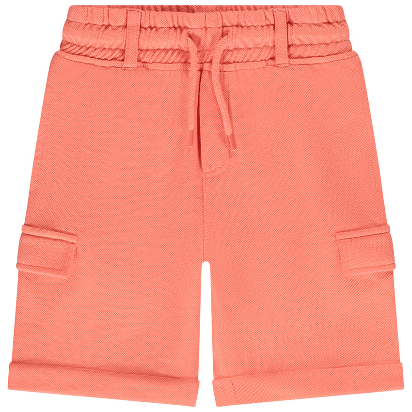 Bermuda uni en molleton pour garçon