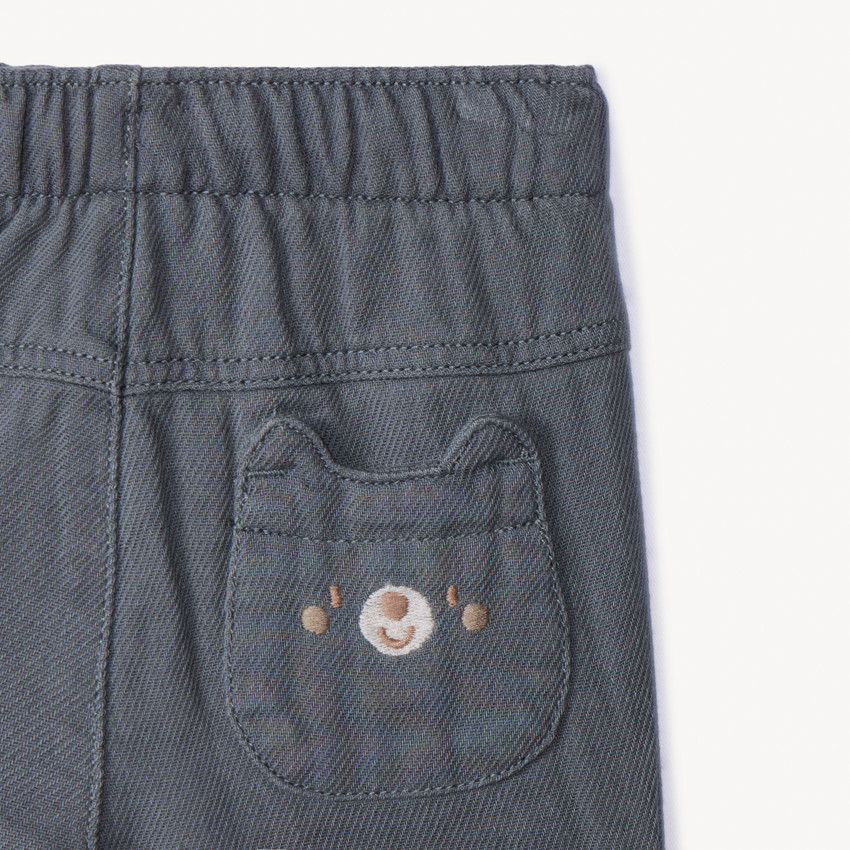 Ensemble 2 pièces avec bermuda pour bébé garçon 