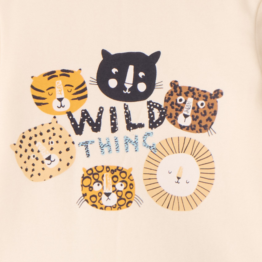 Ensemble jogging en molleton printé pour bébé garçon 